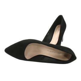 Antilop cipele na visoku petu Sergio Leone PB403 crne crno 5