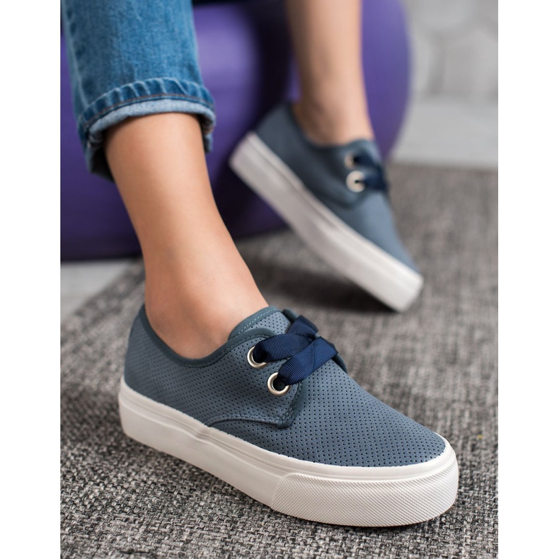 Kylie Tenisice vezane vrpcom plava 2