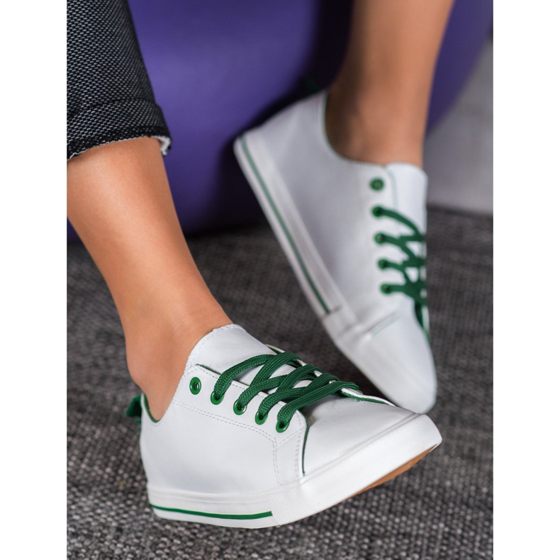 SHELOVET Udobne tenisice bijela 2