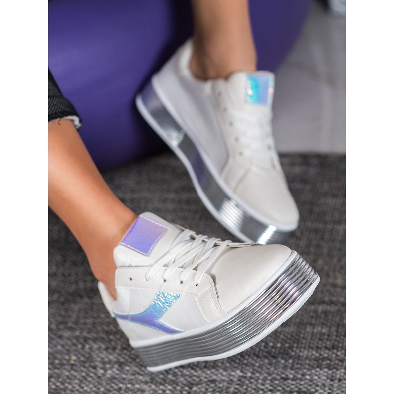 Ideal Shoes X-9758w bijela 2