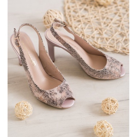 Sergio Leone Elegantne sandale višebojan 1