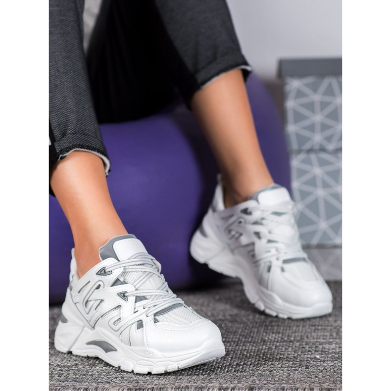 Small Swan Pohodlné tenisice iz Eco Kůže siva 1