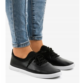 Crne klasične tenisice W9782-1 crna 1