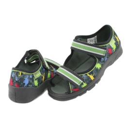 Befado dječje cipele 969X140 crvena plava siva zelena žuta boja 4