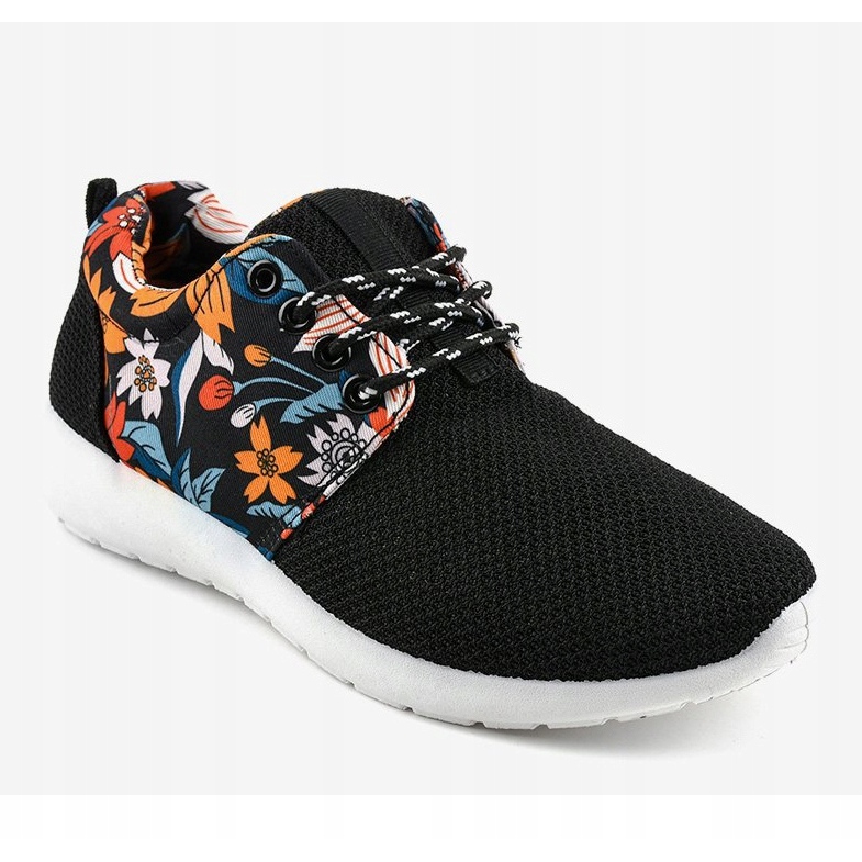 Crne sportske cipele B02-1 crna višebojan 1