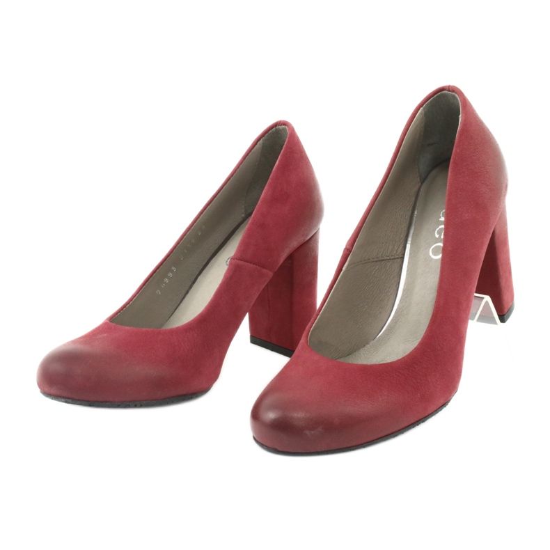 Klasične ženske cipele Edeo 2119 bordo višebojan 2