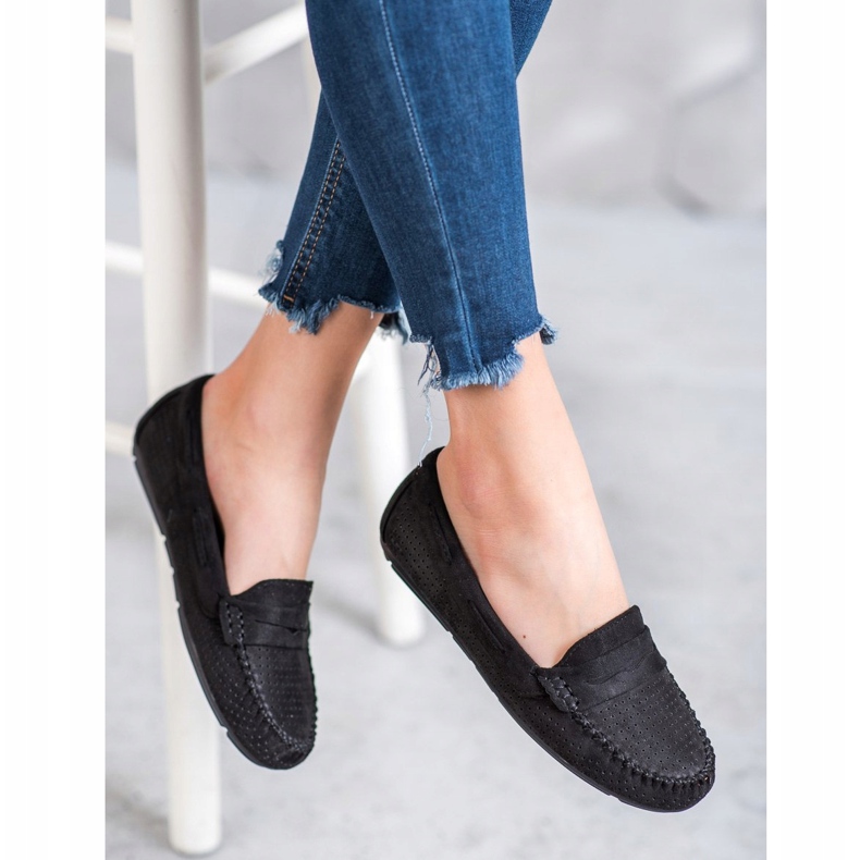 Clowse Natikače od tekstila crno 1