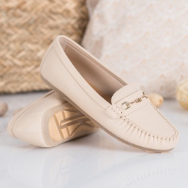 Fama Elegantne mokasine smeđa 1