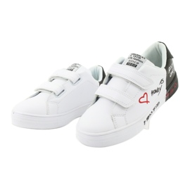 Bijele i crne tenisice American Club ES05 bijela crna 3