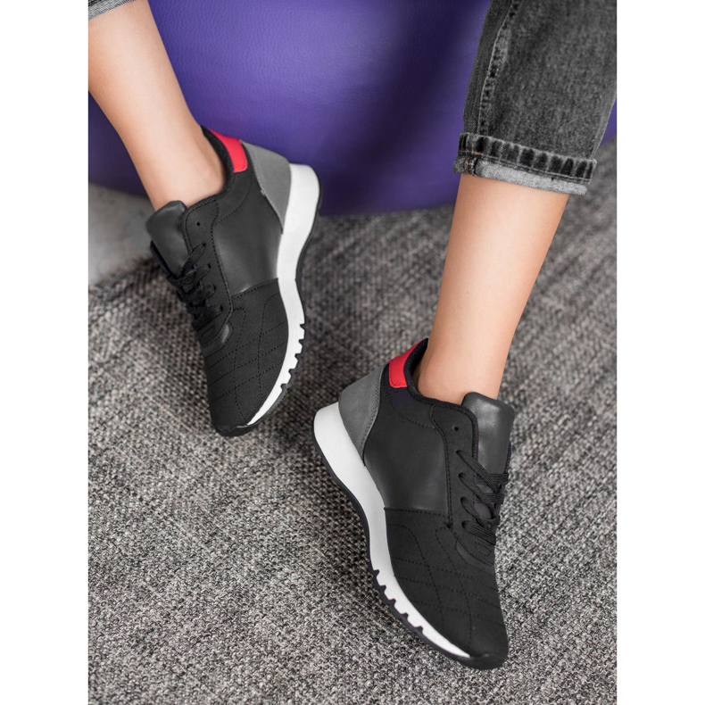 SHELOVET Sportske cipele crna crvena višebojan 2