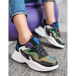 Weide Modne tenisice sa šljokicama višebojan 2