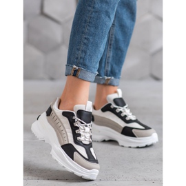 SHELOVET Modne cipele na platformi raznobojna 1