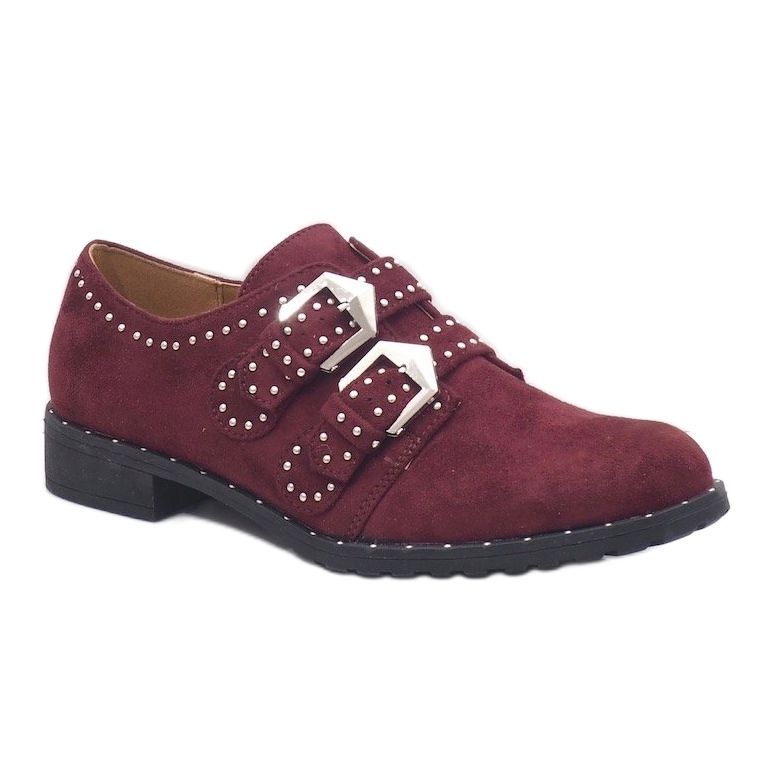 Maroon cipele s klinovima ES8500 crvena 1