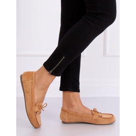 Klasične ženske mokasine deve 77-202 Camel smeđa 2