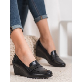 VINCEZA klinaste natikače crna 2