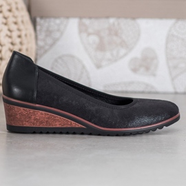 Elegantne VINCEZA balerine crna 1