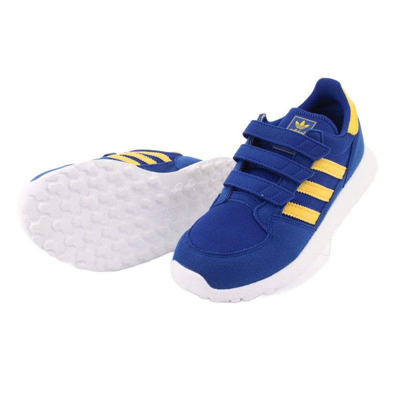 Adidas Originals Forest Grove Cf Jr CG6804 plava žuta boja 4