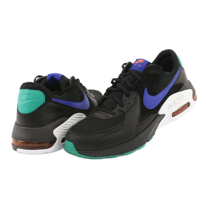 Cipele Nike Air Max Excee M CD4165-002 crna plava zelena 4