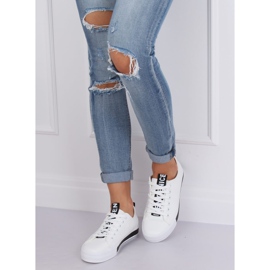 Ženske crno-bijele tenisice A88-23 W-BL bijela 1