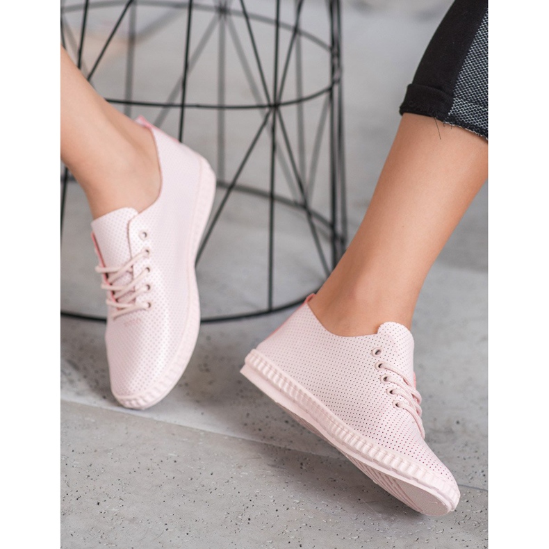 SHELOVET Lagane tenisice u prahu ružičasta 2