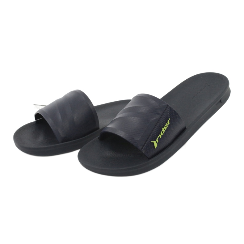 Rider 11578 tamnoplave papuče za bazen mornarsko plava zelena 2