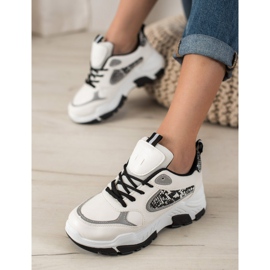 Bella Paris Tenisice od eko kože bijela višebojan 1