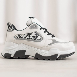 Bella Paris Tenisice od eko kože bijela raznobojna 2