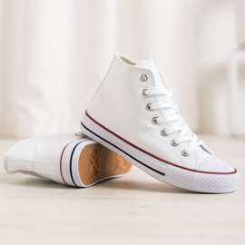 Super Me Visoke tenisice bijela 1