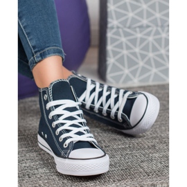 Super Me Visoke tenisice plava 1