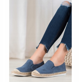 Goodin Espadrile od antilopa plava 2