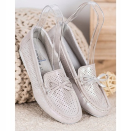 Goodin Kožne cipele s mašnom smeđa 1