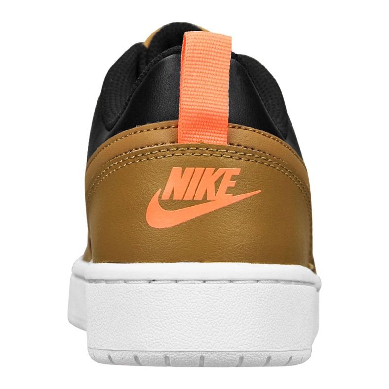 Cipele Nike Court Borough Low 2 Jr BQ5448-004 crna žuta boja 1