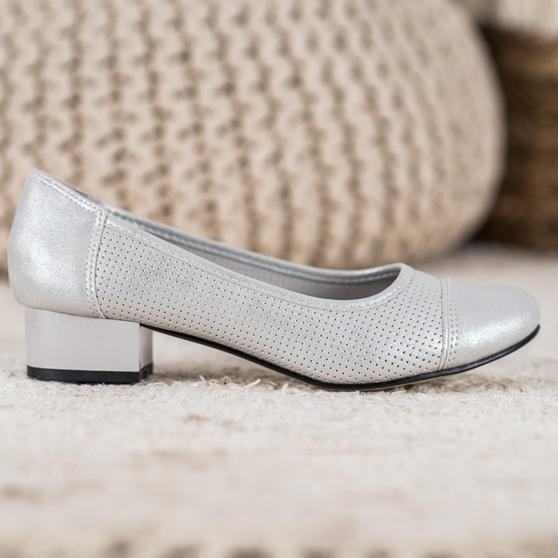 Goodin Ažurne pumpe na stupu siva 1