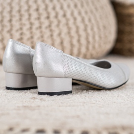 Goodin Ažurne pumpe na stupu siva 2