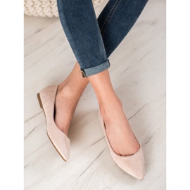 SHELOVET Balerina u špicu smeđa 1