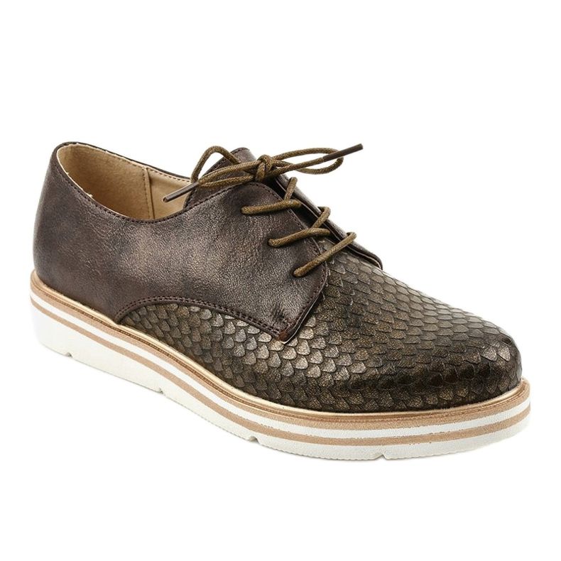 Klasične smeđe jazz cipele TL-35 smeđa 1
