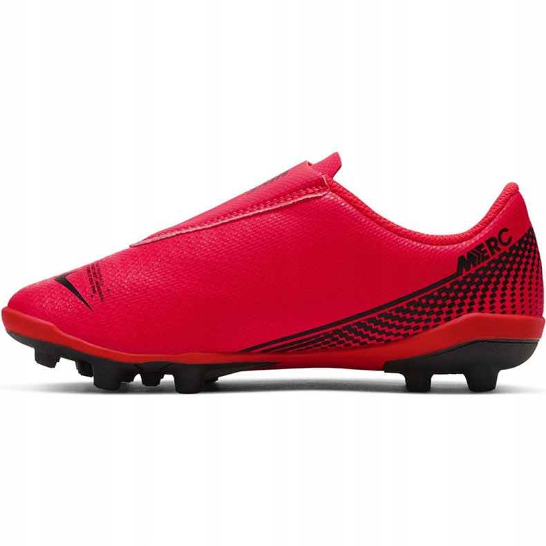 Nike Mercurial Vapor 13 Club Mg PS (V) Jr AT8162-606 nogometne cipele višebojan crvena 2