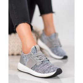 Bona Sportska obuća na platformi siva 1