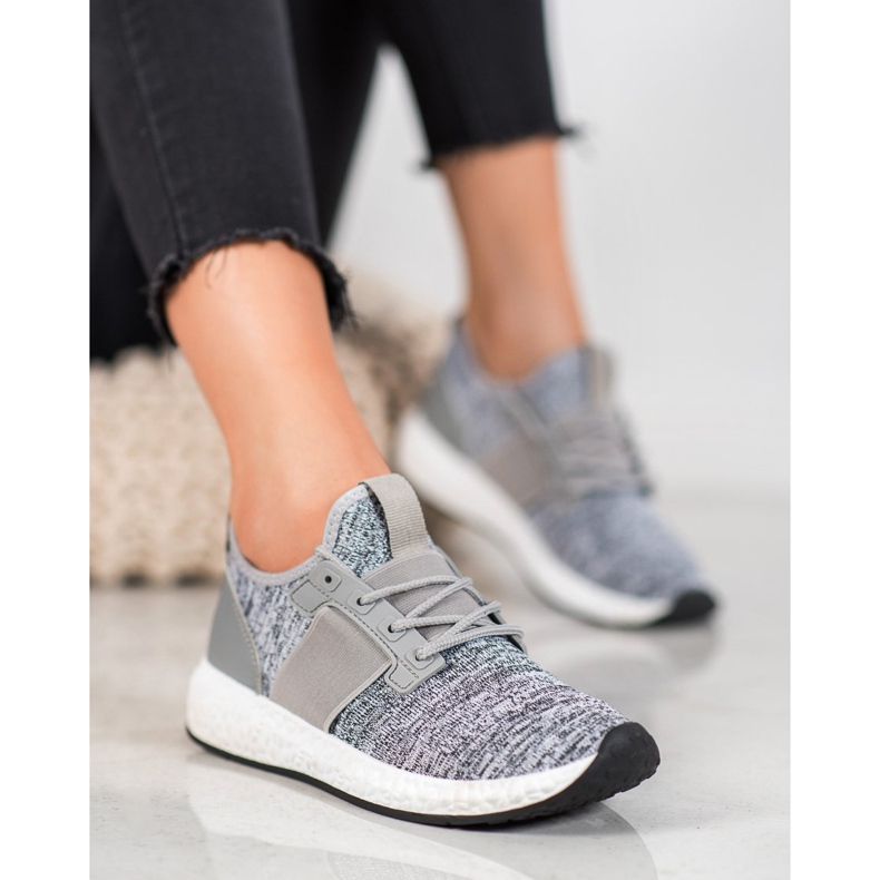 Bona Sportska obuća na platformi siva 1