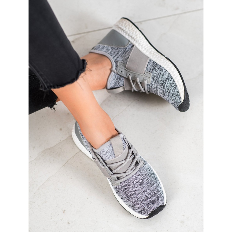 Bona Sportska obuća na platformi siva 2