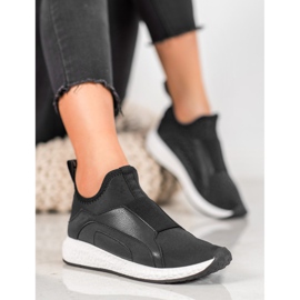 Bona Crne cipele na platformi crno 1