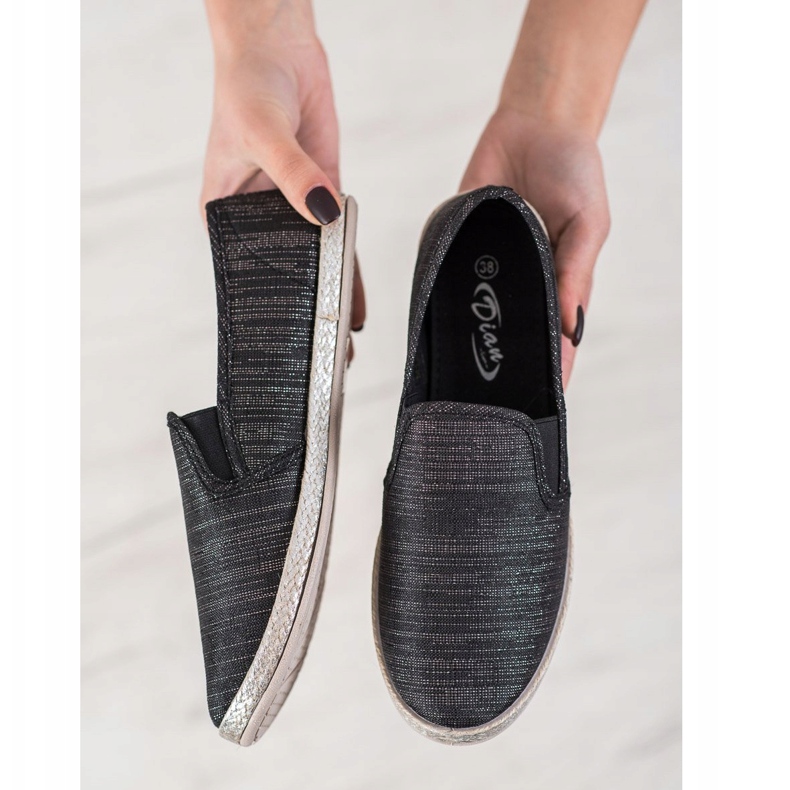 SHELOVET Udobni sliponi crna 2