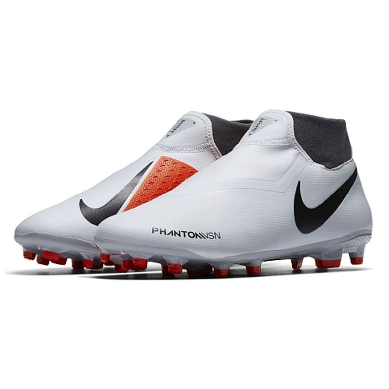 Nogometne cipele Nike Phantom Vsn Academy Df Fg M AO3258-060 siva višebojan 2