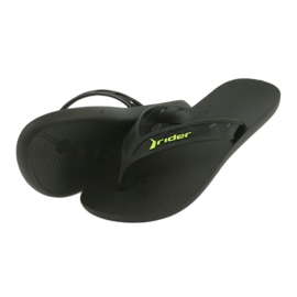 Rider Crni i zeleni muški jahač flip-flops 11573 crno 4