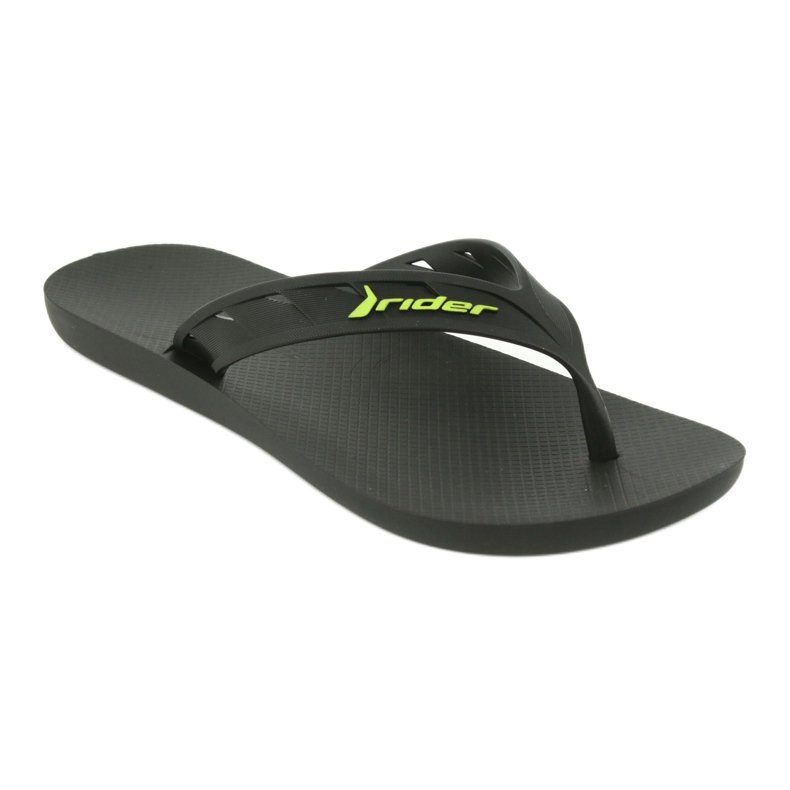 Rider Crni i zeleni muški jahač flip-flops 11573 crna 1