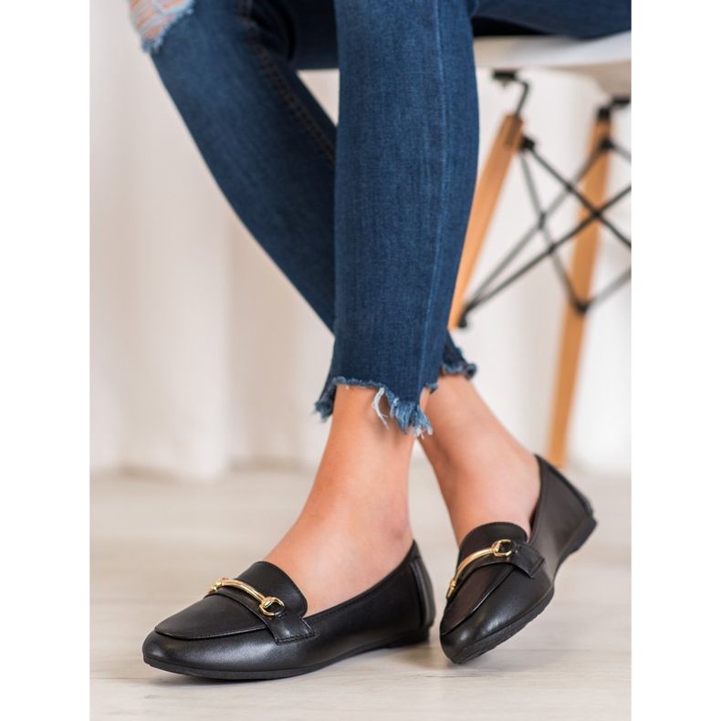 Fama Ležerna balerina s ukrasom crno 1