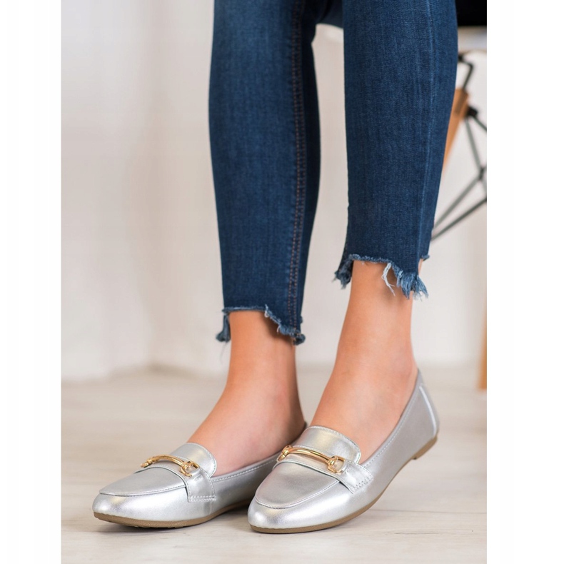 Fama Ležerna balerina s ukrasom siva 1