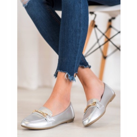 Fama Ležerna balerina s ukrasom siva 2