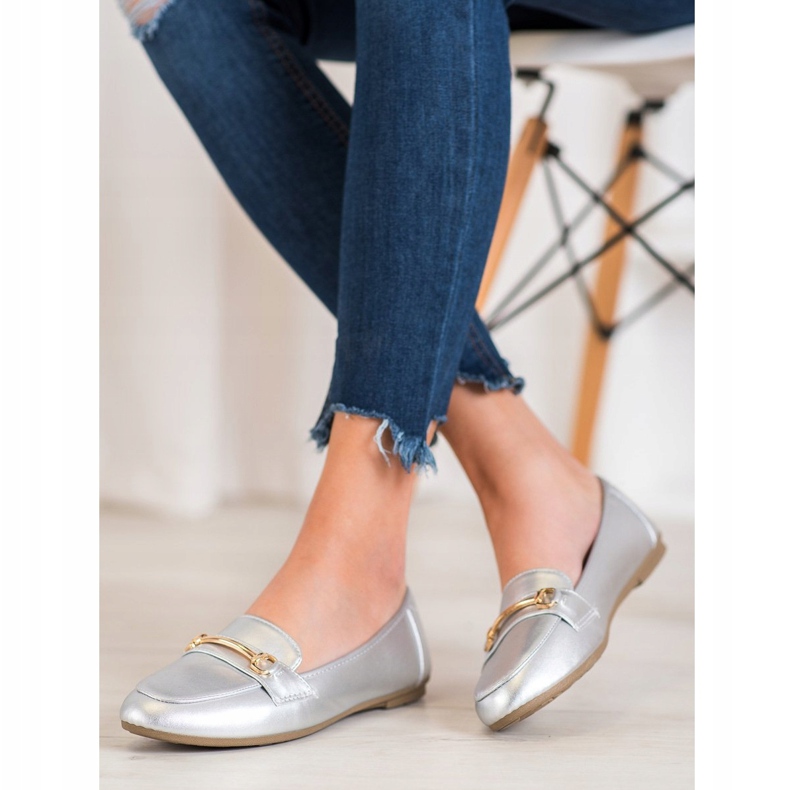 Fama Ležerna balerina s ukrasom siva 2