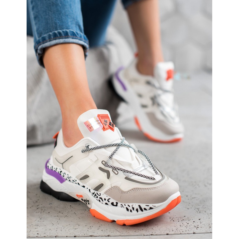 Seastar Modne tenisice bijela raznobojna 1